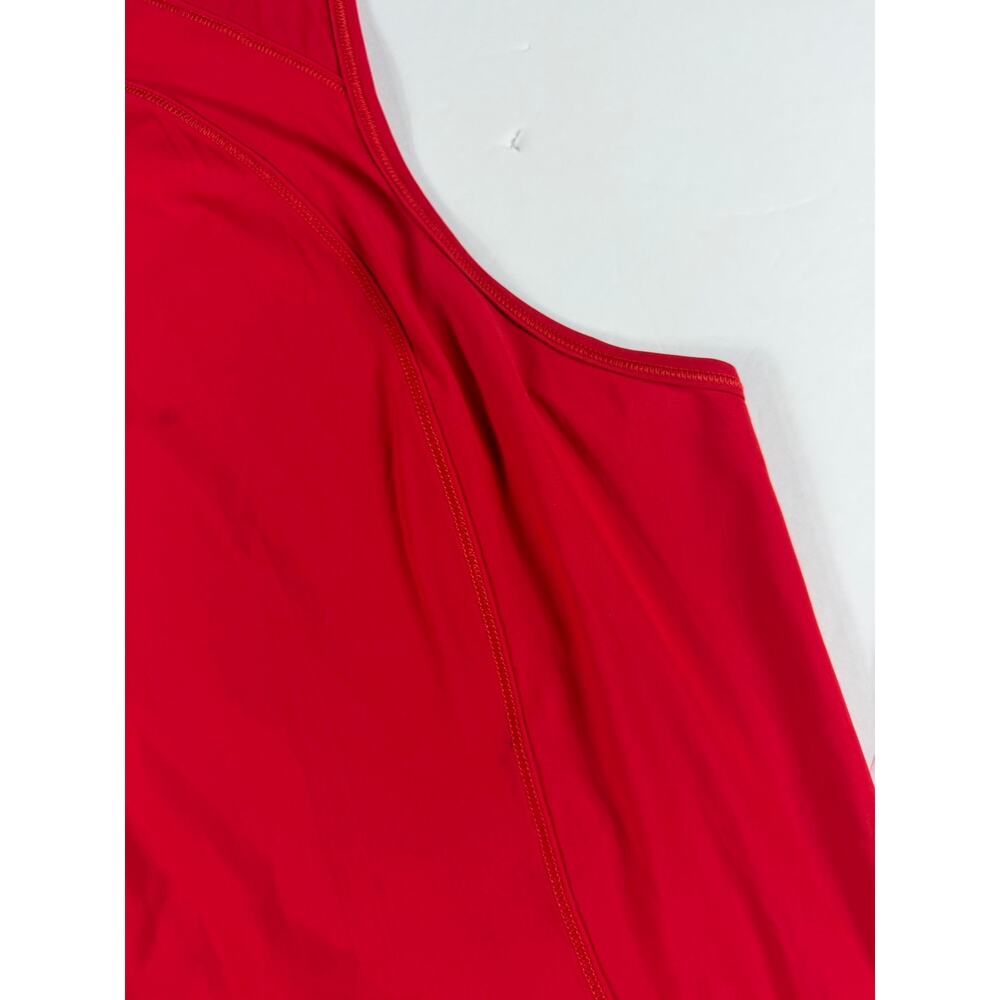 Lululemon Sculpt Tank Size 12 Dark Red Racerback Running Workout Top - Picture 6 of 12